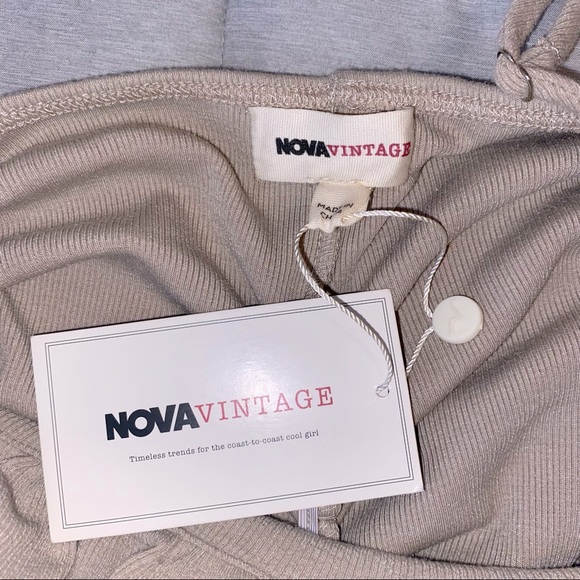 Fashion Nova Rebecca Ruched Mini Dress - Nude - Picture 5 of 6